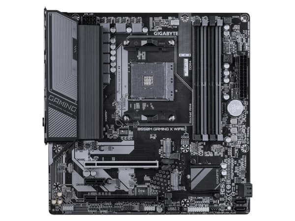 Gigabyte B550M GAMING X WIFI6 - Hovedkort - micro ATX - Socket AM4 - AMD B550 Chipset - USB 3.2 Gen 1 - Gigabit LAN, Wi-Fi 6, Bluetooth - innbygd gra