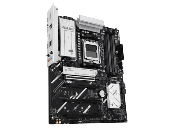 ASUS PRIME B850-PLUS WIFI, AMD, Sokkel AM5, AMD Ryzen 7000-serien, AMD Ryzen 8000-serien, AMD Ryzen 9000-serien, DDR5-SDRAM, 256 GB, DIMM