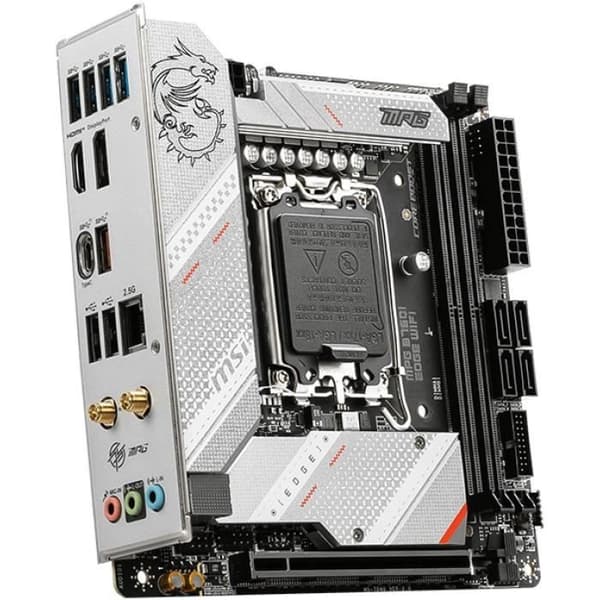 Moderkort - MSI - MPG B760I Edge Wifi - LGA 1700 - DDR5 upp till 7200+ MHz - Integrerat wifi