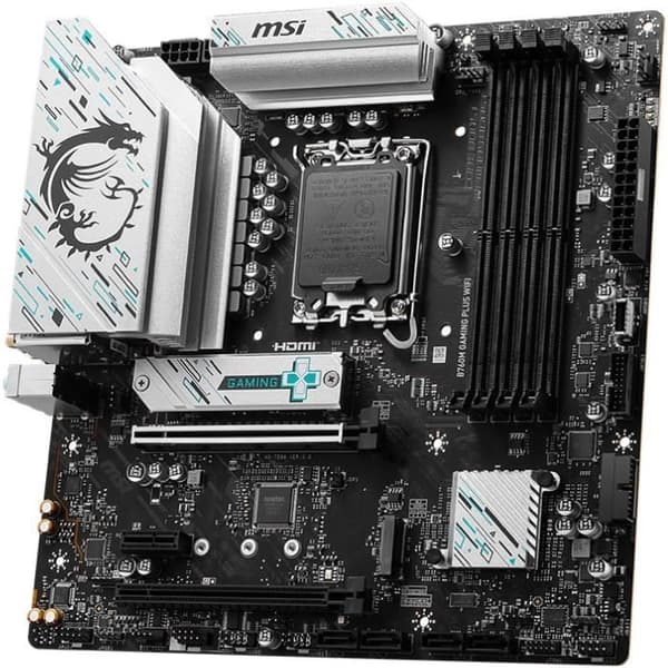 Moderkort - MSI - B760M Gaming Plus Wifi - Socket LGA 1700 - Wi-Fi 6 - DDR5 SDRAM