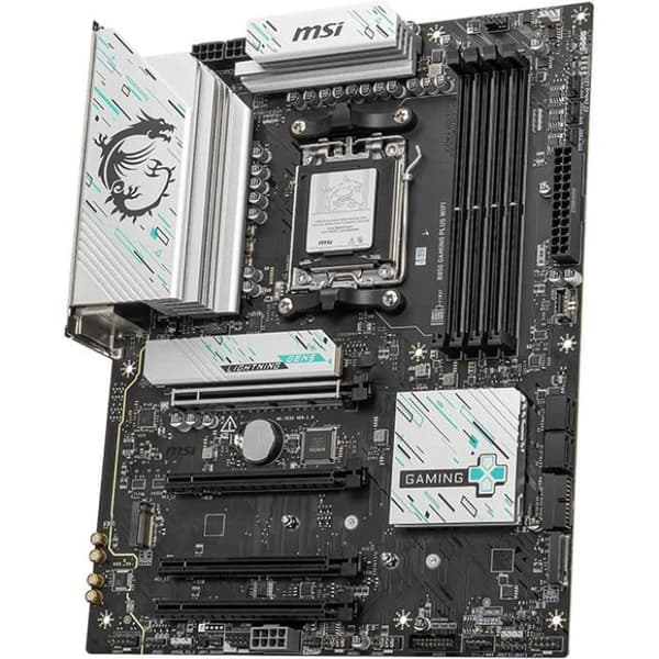 Moderkort - MSI - B850 GAMING PLUS WIFI - AM5 - DDR5 8200+ MT/s OC - PCIe 5.0 x16
