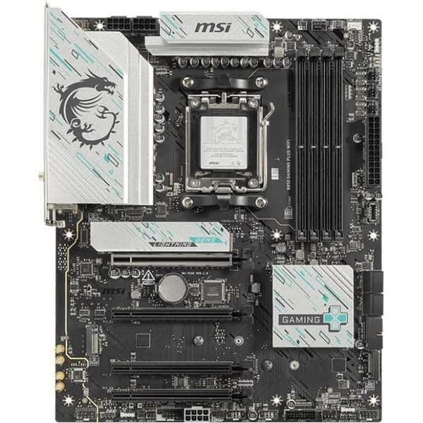 Moderkort - MSI - B850 GAMING PLUS WIFI - AM5 - DDR5 8200+ MT/s OC - PCIe 5.0 x16