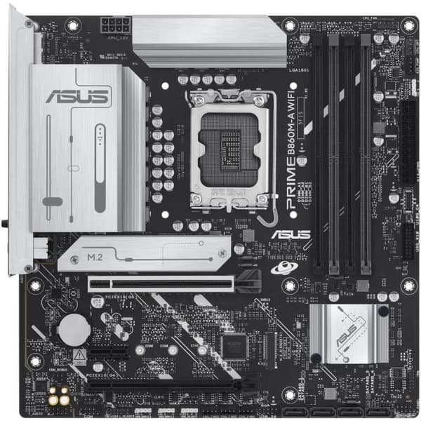 Moderkort - ASUS - PRIME B860M-A WIFI - Sockel LGA1200 - Inbyggt Wi-Fi - Max 64 GB RAM