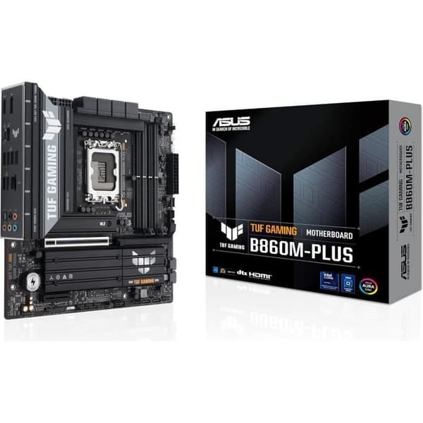 Moderkort - ASUS - TUF GAMING B860M-PLUS - mATX - DDR5 - PCIe 5.0 - 3 M.2