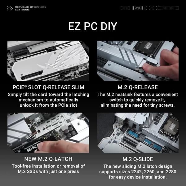 Moderkort - ASUS - MAXIMUS Z890 APEX - Socket 1851 - DDR5 SDRAM - LAN 5 GbE