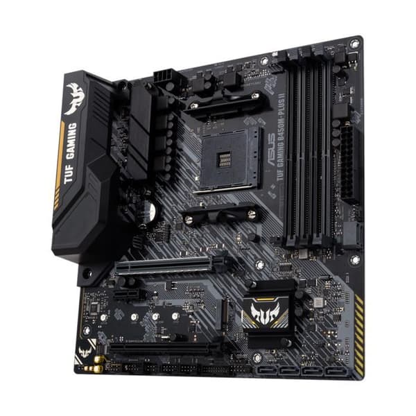 Moderkort - ASUS - TUF GAMING B450M-PLUS II - AMD B450 - Sockel AM4 - DDR4 SDRAM
