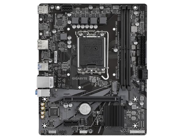 Gigabyte - Hovedkort - micro ATX - USB 3.2 Gen 1 - innbygd grafikk (CPU kreves) - HD-lyd (8-kanalers)