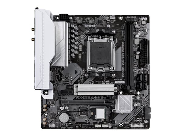 Gigabyte B650M GAMING WIFI6E - Hovedkort - micro ATX - Socket AM5 - AMD B650 Chipset - USB 3.2 Gen 1 - 2.5 Gigabit LAN, Bluetooth, Wi-Fi 6E - innbygd
