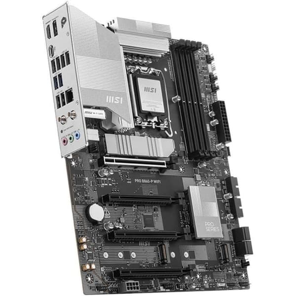 Moderkort - MSI - PRO B860-P WIFI - LGA 1851 - DDR5-SDRAM - Wi-Fi 7 - ATX