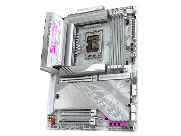 AORUS Z890 ELITE X ICE - Hovedkort - ATX - LGA1851-sokkel - Z890 Chipset - USB4, USB-C 3.2 Gen 2x2, USB 3.2 Gen 2, USB 3.2 Gen 1 - 2.5 Gigabit LAN, B