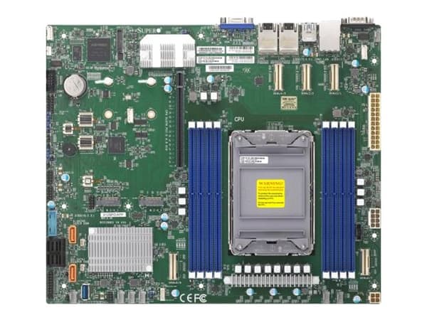 SUPERMICRO X12SPO-NTF - Hovedkort - ATX - LGA4189-sokkel - C621A Chipset - USB 3.2 Gen 1 - 2 x 10 Gigabit LAN - innbygd grafikk - for SC813M F2TQC-50