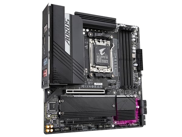 AORUS B650M ELITE - 1.0 - hovedkort - micro ATX - Socket AM5 - AMD B650 Chipset - USB 3.2 Gen 2, USB-C 3.2 Gen2, USB 3.2 Gen 1, USB-C 3.2 Gen 2x2 - 2