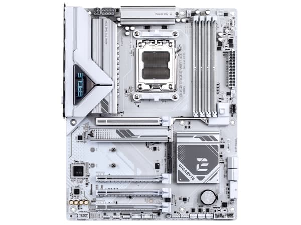 Gigabyte B850 EAGLE WIFI7 ICE - Hovedkort - ATX - LGA1851-sokkel - AMD B850 Chipset - USB-C 3.2 Gen 1, USB 3.2 Gen 1, USB 3.2 Gen 2 - Bluetooth, 2.5