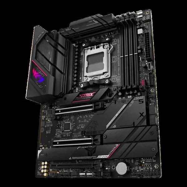 Moderkort - ASUS - ROG STRIX B650E-E GAMING WIFI - Wi-Fi 6E - DDR5 - PCIe 5.0