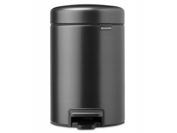 BRABANTIA pedalbøtte NewIcon 3L Confident Grey 233449
