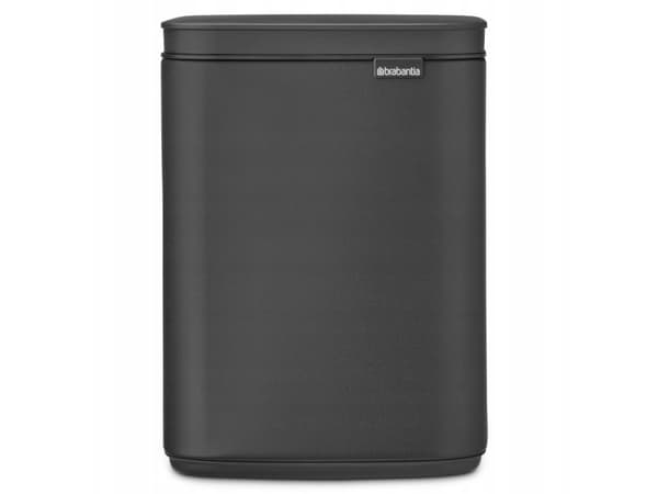 BRABANTIA avfallsbeholder Bo 4L Mineral Infinite Grå 233708