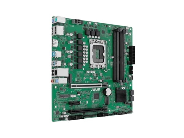 ASUS PRO Q870M-C-CSM, Intel, LGA 1851 (Socket V1), Intel Core Ultra (Series 2), DDR5-SDRAM, 256 GB, DIMM