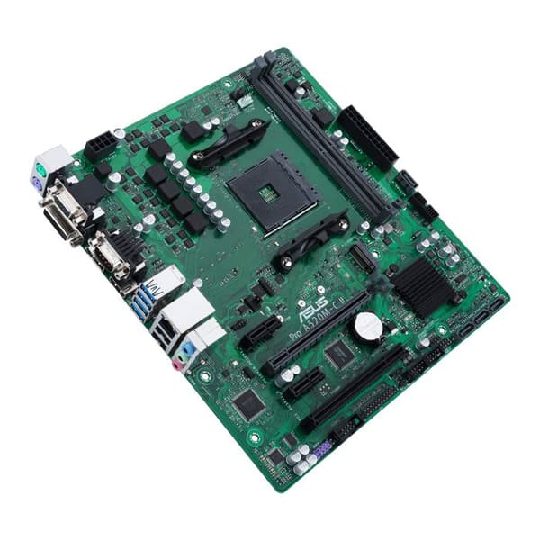 ASUS PRO A520M-C II/CSM moderkort, Socket AM4, DDR4