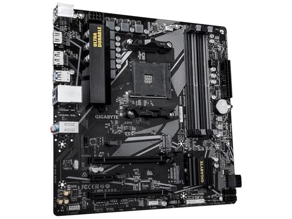 GIGABYTE B550M DS3H R2, AMD, AM4, AMD Ryzen 3000 Series, AMD Ryzen 4000 Series, AMD Ryzen 5000 Series, AM4, DDR4-SDRAM, 128 GB