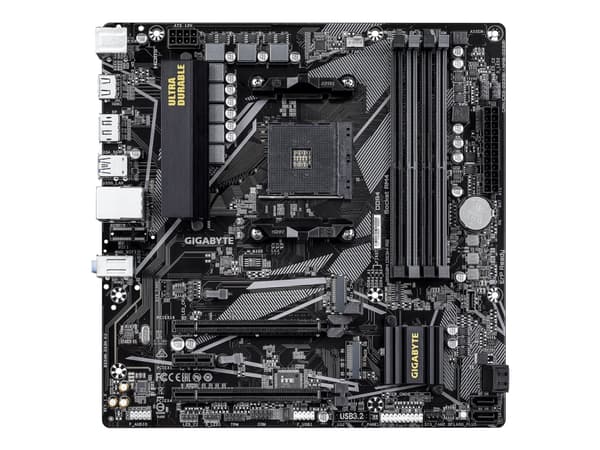 GIGABYTE B550M DS3H R2, AMD, AM4, AMD Ryzen 3000 Series, AMD Ryzen 4000 Series, AMD Ryzen 5000 Series, AM4, DDR4-SDRAM, 128 GB