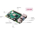 Miniatyrbild 2 av 3: Utvecklingskort - Raspberry Pi - Modell 4 - 2GB - ARM Cortex-A72 - 4 kärnor