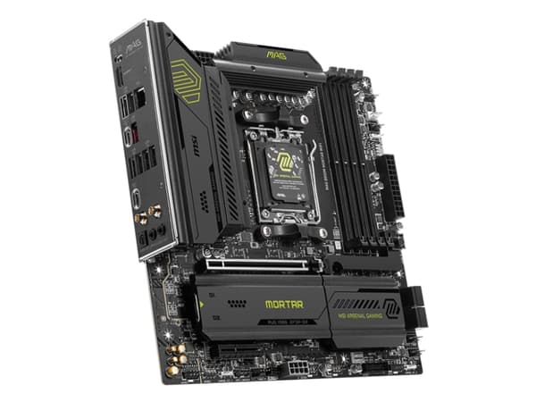 MSI MAG B850M MORTAR WIFI, AMD, Sokkel AM5, AMD Ryzen 7000 Series, AMD Ryzen 8000 Series, AMD Ryzen 9000 Series, Sokkel AM5, DDR5-SDRAM, 256 GB