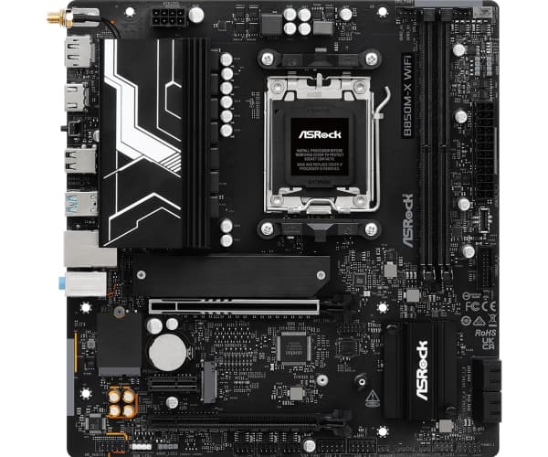 ASRock B850M-X WiFi R2.0 AM5 detaljhandel - AMD Socket AM5 (Ryzen Zen4) (90-MXBSH0-A0UAYZ)