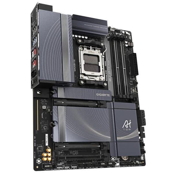 Moderkort - GIGABYTE - B850 AI TOP - Wi-Fi 7 - DDR5 - 16+2+2 digitala VRM.