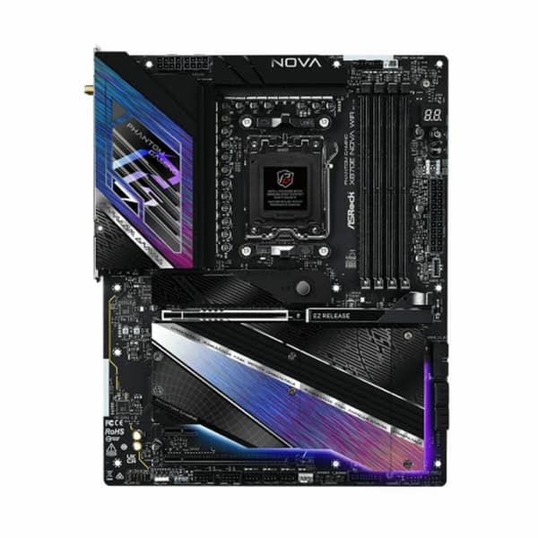 Moderkort ASRock X870E Nova WiFi Intel Wi-Fi 6 AMD AM5 AMD X870 (AMD AM5)