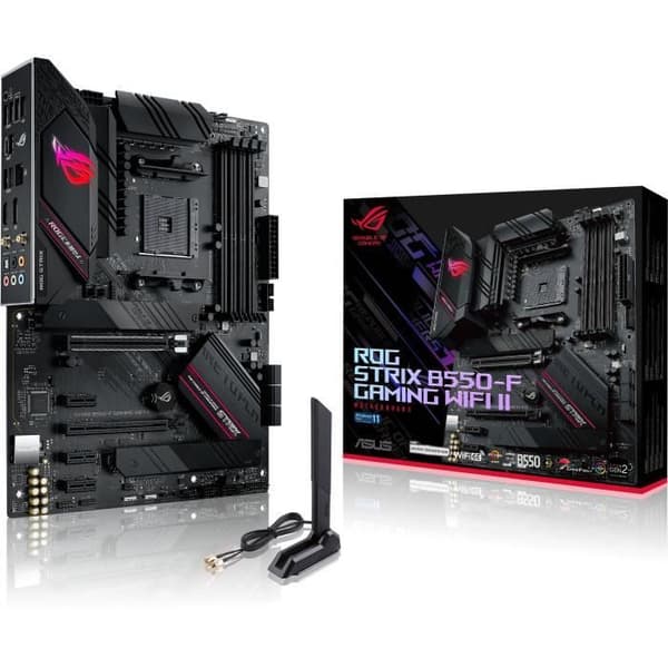 Moderkort - ASUS - ROG STRIX B550-F GAMING(WI-FI) II - (90MB19V0-M0EAY0)