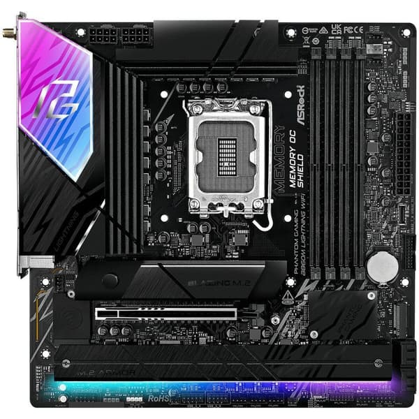 Moderkort ASRock B860M Lightning WiFi Intel B860