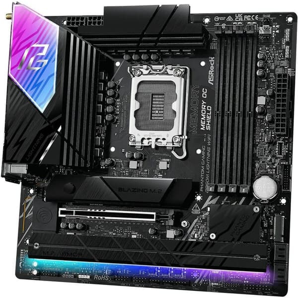 Moderkort ASRock B860M Lightning WiFi Intel B860