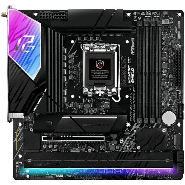 Moderkort ASRock B860M Lightning WiFi Intel B860