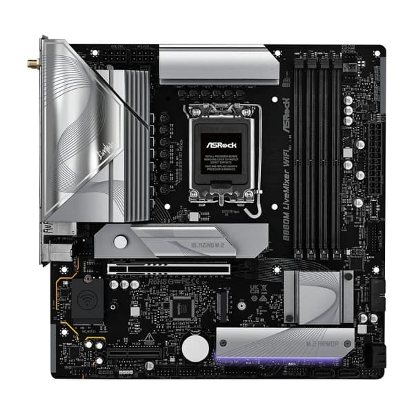 Emolevy ASRock B860M LiveMixer WiFi Intel B860 LGA 1851