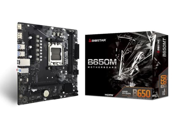 Biostar B650MT emolevy AMD B650 Socket AM5 micro ATX