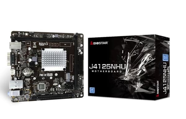 Biostar J4125NHU mini ITX bundkort