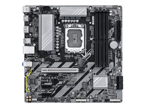 GIGABYTE B860M D3HP Motherboard - Intel Core Ultra Series CPUs, 4+1+2+1 Phases VRM, up to 9066MHz DDR5, 2xPCIe 4.0 M.2, GbE LAN, USB 3.2 Gen 1, Intel