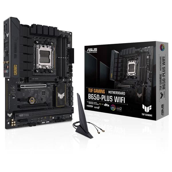 Moderkort - Asus - TUF GAMING B650-PLUS WIFI - Socket AM5 - ATX - DDR5 SDRAM