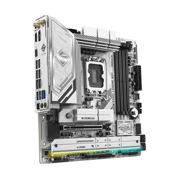 Moderkort ASRock B860M Steel Legend WiFi Intel B860 LGA 1851
