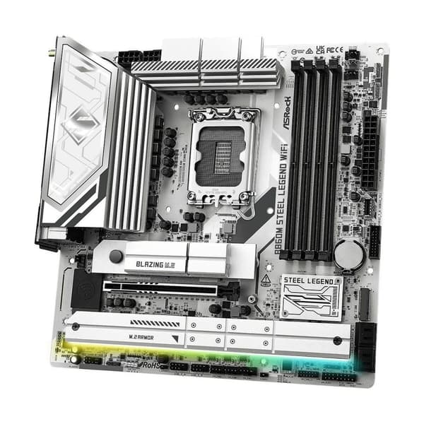 Moderkort ASRock B860M Steel Legend WiFi Intel B860 LGA 1851
