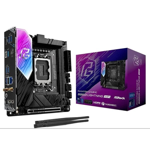 Emolevy ASRock B860I Lightning WiFi Intel B860 LGA 1851