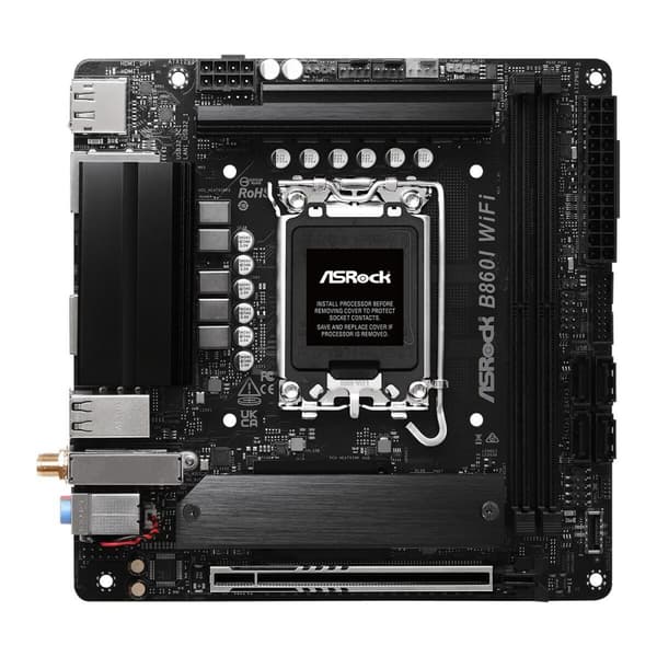 Emolevy ASRock B860I WiFi Intel B860 LGA 1851