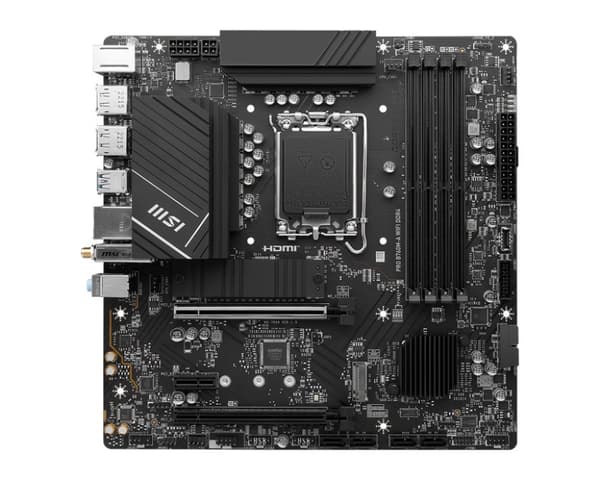 MSI PRO B760M-A WIFI DDR4 emolevy Intel B760 LGA 1700 micro ATX