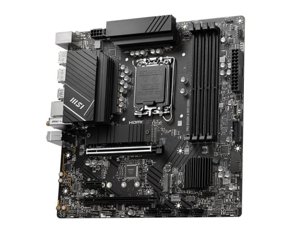 MSI PRO B760M-A WIFI DDR4 emolevy Intel B760 LGA 1700 micro ATX