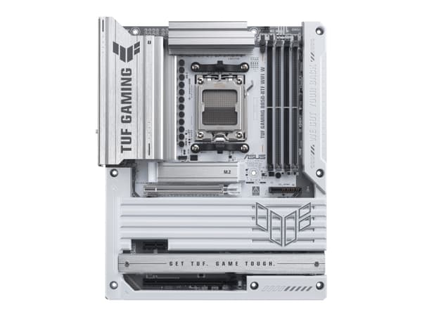 ASUS TUF GAMING B850-BTF WIFI W, AMD, AM5-sockel, AMD Ryzen 7000 Series, AMD Ryzen 8000 Series, AMD Ryzen 9000 Series, DDR5-SDRAM, 256 GB, DIMM