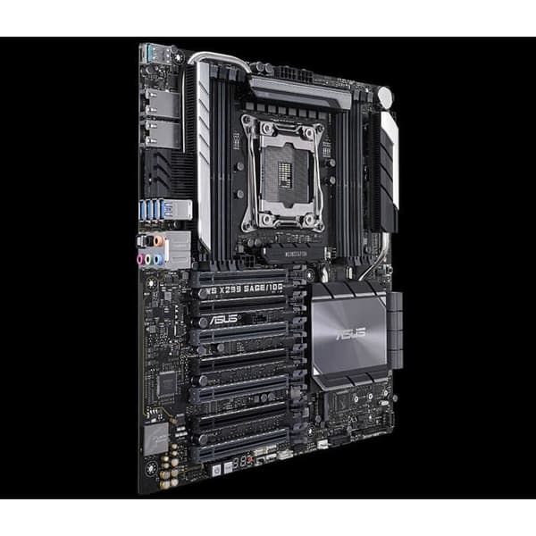 Moderkort - ASUS - WS X299 SAGE/10G - Socket R4 LGA-2066 - 128 GB DDR4 - 8 x USB 3.1