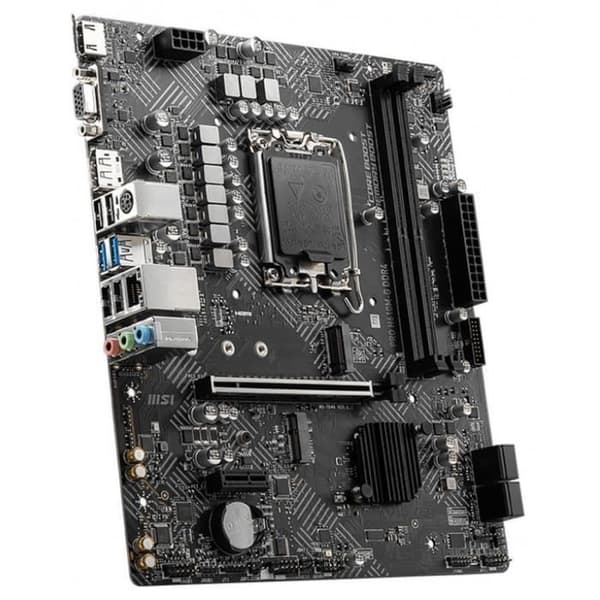MSI - PRO H610M-G DDR4 - Moderkort - LGA 1700 Sockel - Intel H610 Chipset