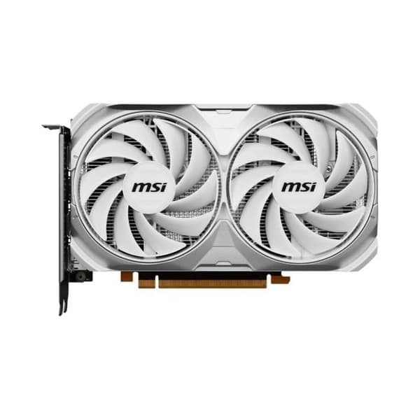 Grafikkort - MSI - RTX 4060 VENTUS 2X WHITE - 8 Go - DLSS3 - 3x DisplayPort, 1x HDMI