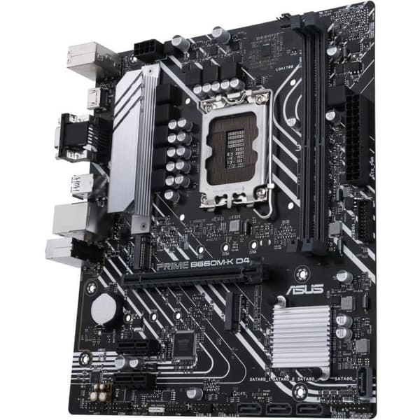 Moderkort - ASUS - PRIME B660M-K D4 - (90MB1950-M0EAY0)