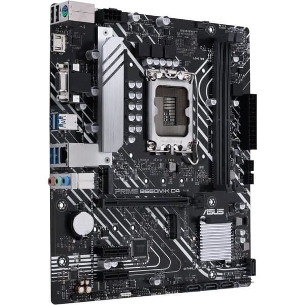Moderkort - ASUS - PRIME B660M-K D4 - (90MB1950-M0EAY0)